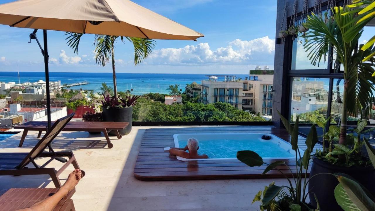 Luxury Suites , Calle 14Th Playa del Carmen Eksteriør billede